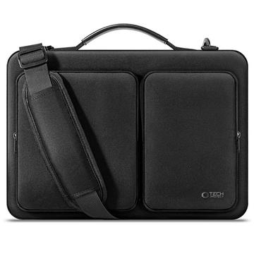 Tech-Protect Defender kannettavan tietokoneen laukku - 13"-14" - musta