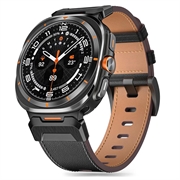 Samsung Galaxy Watch Ultra 2024/2025/2026 Tech-Protect Delta Pro -nahkahihna - 47mm - musta