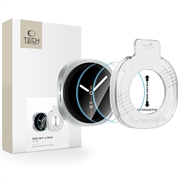 Samsung Galaxy Watch8/9 Tech-Protect Easy Set+ karkaistu lasinen näytönsuojakalvo – 44mm – 2 kpl – kirkas