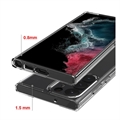 Samsung Galaxy S23 Ultra 5G Tech-Protect Flexair Hybridikotelo - Läpinäkyvä