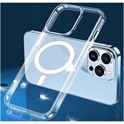 iPhone 12 Pro Max Tech-Protect Flexair Magneettinen Hybridikotelo - Läpinäkyvä