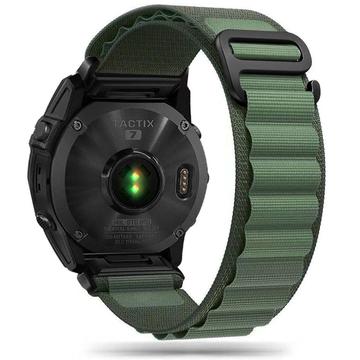 Tech-Protect Garmin Fenix 5/6/6 Pro/7 Nylon Ranneke - Vihreä