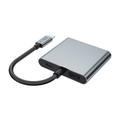 Tech-Protect HB08 4-in-1 USB-C-Moniporttikeskitin - 2x HDMI, 2x USB-A, USB-C