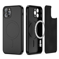 iPhone 11 Pro Tech-Protect Icon Silicone Suojakuori - MagSafe-yhteensopiva - Musta