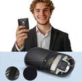 Tech-Protect KLR100 RFID estää auton avaimen kotelo kortinpidin - Hiilikuitu - Musta