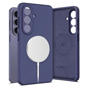 Samsung Galaxy S26 Tech-Protect Nestemäinen silikonikotelo - MagSafe-yhteensopiva - Kobolttivioletti