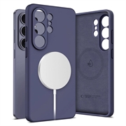 Samsung Galaxy S26 Ultra Tech-Protect Nestemäinen silikonikotelo - MagSafe-yhteensopiva - Violetti