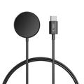 Tech-Protect MC03 UltraBoost magneettinen latauskaapeli Samsung Galaxy Watchille - musta