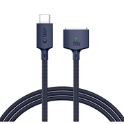 Tech-Protect MMC01 Ultraboost USB-C - MagSafe 3 -kaapeli 140W - 2m - keskiyönsininen