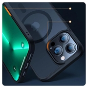 iPhone 15 Pro Max Tech-Protect Magmat Kotelo - MagSafe-yhteensopiva - Musta / Kirkas