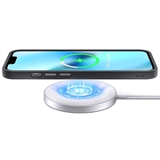 iPhone 13 Pro Max Tech-Protect Magmat Kotelo - MagSafe-yhteensopiva - Läpikuultava Musta