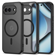 Google Pixel 10a Tech-Protect Magmat Kotelo - MagSafe-yhteensopiva - Matta Musta