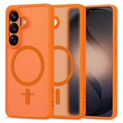 Samsung Galaxy S26 Tech-Protect Magmat Kotelo - MagSafe-yhteensopiva - Matta oranssi