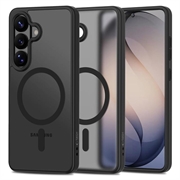 Samsung Galaxy S26+ Tech-Protect Magmat Kotelo - MagSafe-yhteensopiva - Matta Musta