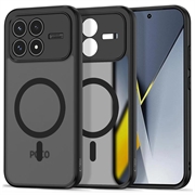 Xiaomi Poco F8 Pro Tech-Protect Magmat Kotelo - MagSafe-yhteensopiva - Matta Musta