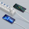 Tech-Protect NCA20 Dual-Port PD 20W/QC3.0 -laturi Lightning-kaapelilla - Valkoinen