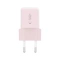 Tech-Protect NCM25 25W USB-C-laturi - Power Delivery - Vauvanvaaleanpunainen väri