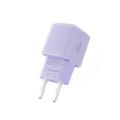 Tech-Protect NCM25 25W USB-C-laturi - Power Delivery - Vauvan violetti
