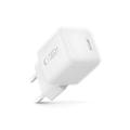 Tech-Protect NCM25 25W USB-C-laturi - Power Delivery - Valkoinen