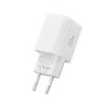 Tech-Protect NCM33W Kaksoisporttinen 30W seinälaturi - Valkoinen