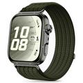 Tech-Protect-nylonurheiluhihna - Huawei Watch Fit 3/4/4 Pro/5/5 Pro - armeijanvihreä