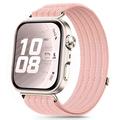 Tech-Protect-nylonurheiluhihna - Huawei Watch Fit 3/4/4 Pro/5/5 Pro - vaaleanpunainen
