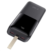 Tech-Protect PB03 Power Bank 30000mAh - 22.5W - Musta