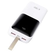 Tech-Protect PB03 Virtapankki 30000mAh - 22.5W - Valkoinen