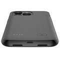 Tech-Protect Powercase iPhone 13/13 Pro Vara-Akkukotelo - Musta
