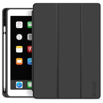 iPad 10.2 2019/2020/2021 Tech-Protect SmartCase Pen Lompakkokotelo - Musta