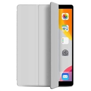 iPad 10.2 2019/2020/2021 Tech-Protect SmartCase Pen Lompakkokotelo - Vaaleanharmaa