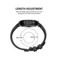 Tech-Protect Smooth Universal Garmin silikonihihna - 26mm - musta