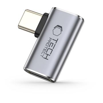 Tech-Protect UltraBoost AA01 Oikea USB-C-sovitin - 40Gbps - harmaa