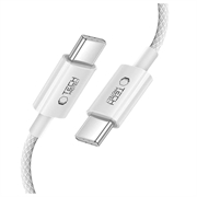 Tech-Protect UltraBoost Classic C-tyypin kaapeli - PD60W/3A, 2m - valkoinen