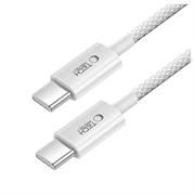 iPhone 15 Pro/15 Pro Max/16 Pro/16 Pro Max Laturi 20W ja kaapeli 2m - Valkoinen