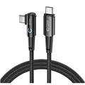 Tech-Protect UltraBoost "L" USB-C/USB-C Kaapeli - 60W/6A - 2m - Harmaa