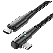 Tech-Protect UltraBoost "L" USB-C/USB-C Kaapeli - 60W/6A - 2m - Harmaa