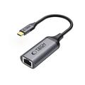 Tech-Protect UltraBoost Type-C Ethernet-sovitin - RJ45, 1000Mbps - Musta