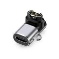 Tech-Protect UltraBoost USB-C-sovitin Garmin-kelloille - 5W - harmaa