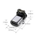 Tech-Protect UltraBoost USB-C-sovitin Garmin-kelloille - 5W - harmaa