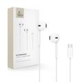 Tech-Protect UltraBoost USB-C In-Ear -kuulokkeet - valkoinen