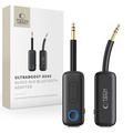 Tech-Protect Ultraboost AU02 Bluetooth 5.4 -äänilähetin/vastaanotin - musta