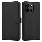 OnePlus Nord 6 Tech-Protect lompakkokotelo magneetilla ja jalustalla - Musta