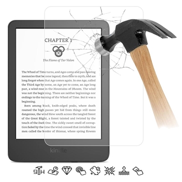 Amazon Kindle Colorsoft Signature Edition suojalasi - 9H - Case Friendly - läpinäkyvää