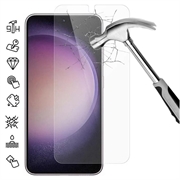 Samsung Galaxy S25 Edge karkaistu lasi näytönsuoja sormenjälkilukituksella - Kirkas