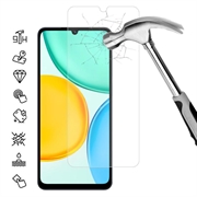Honor X5d/X5d Plus Panssarilasi - 9H - Case Friendly - läpinäkyvää