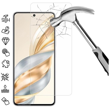 Honor X60 Temperoitu Panssarilasi - 9H - Case Friendly - Läpinäkyvä