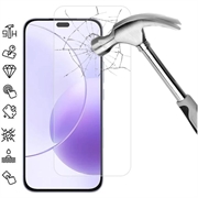 Honor X70i karkaistua lasia näytönsuoja - 9H - Case Friendly - läpinäkyvää