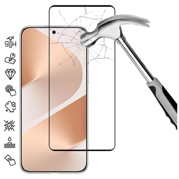 Huawei Pura 80 Pro/80 Pro+/80 Ultra Täysi suoja karkaistu lasi näytönsuoja - 9H - musta reuna