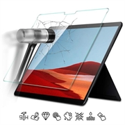 Microsoft Surface Pro X Karkaistu Panssarilasi - 9H, 0.3mm - Läpinäkyvä